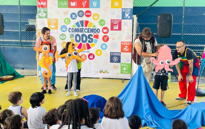 Projeto une arte e sustentabilidade em escolas públicas do Guarujá