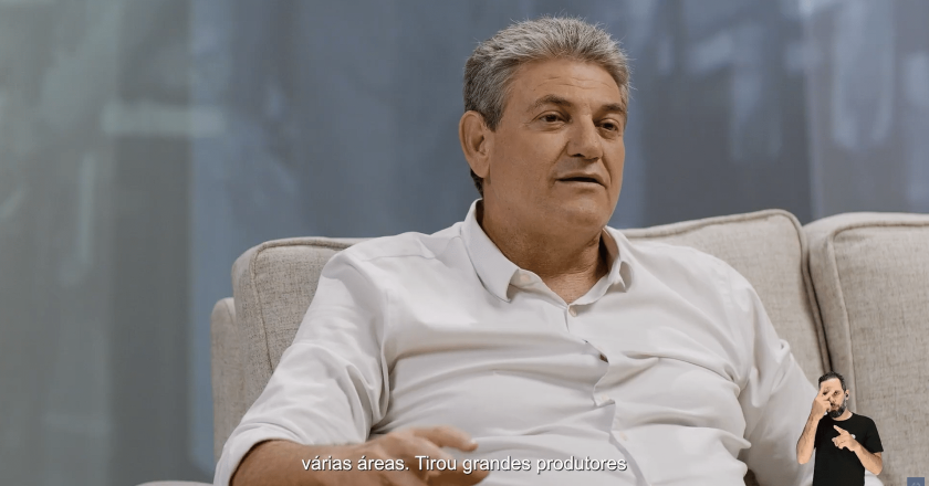 Deputado Valmir Moretto, do PP, comemora em vídeo obra do governo de MT como sua
