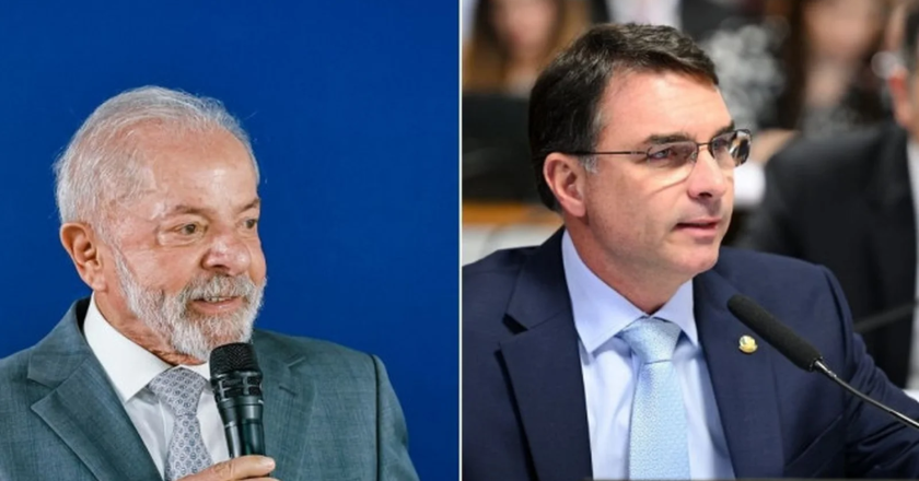 Pesquisa Atlas/Bloomberg aponta empate técnico entre Lula e Flávio Bolsonaro em cenário de 2º turno