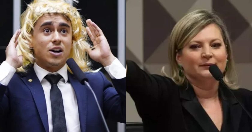 Eduardo Bolsonaro estabelece paralelos entre Nikolas e Joice Hasselmann, revelando o distanciamento de Flávio