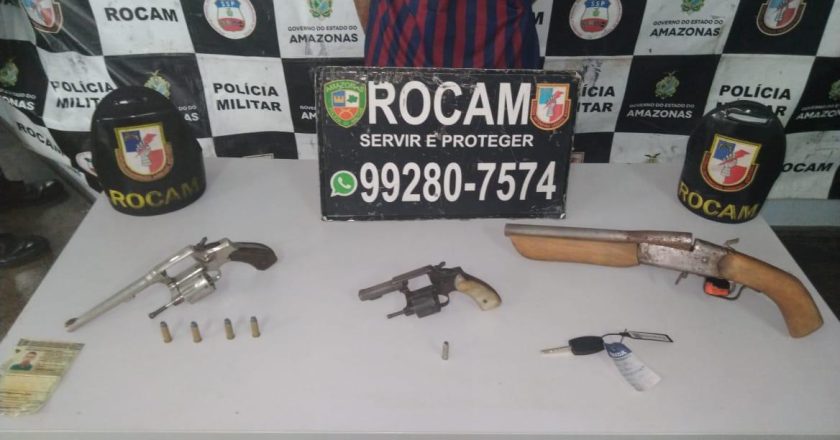 Sete detidos e dois adolescentes apreendidos em operação da Polícia Militar em Manaus