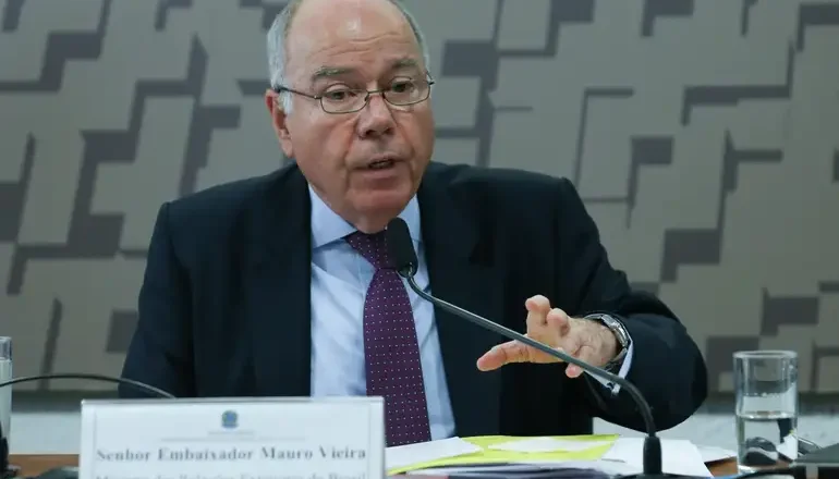 Mauro Vieira responde a aumento de tarifas e critica afirmações de Rubio: “arrogância e grosseria