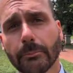 Kim Kataguiri critica Eduardo Bolsonaro: “Fraco. Depende do Vorcaro para tudo