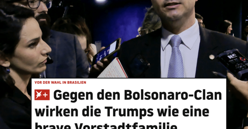 Publicação alemã critica Flávio Bolsonaro: “Sempre inativo